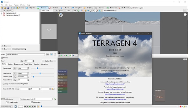 Terragen Professional v4 游戏世界的造物主之笔